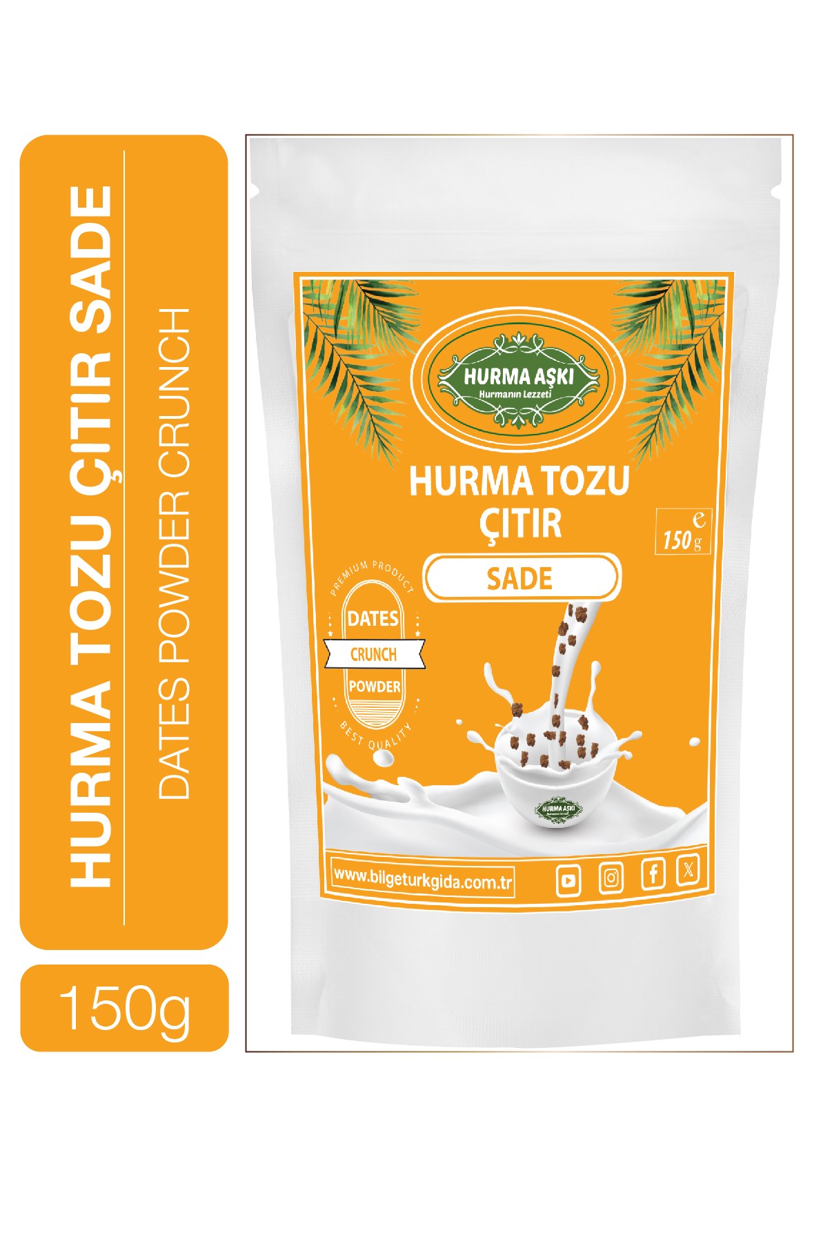 Hurma%20Tozu%20Çıtır%20Sade%20150%20gr