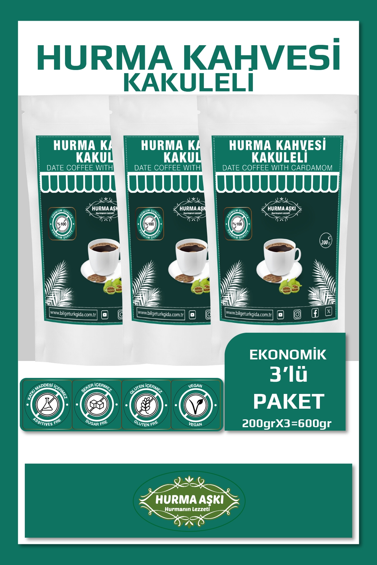 Hurma%20Kahvesi%20Kakuleli%20200GrX3=600Gr